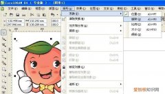 CDR文件如何翻转