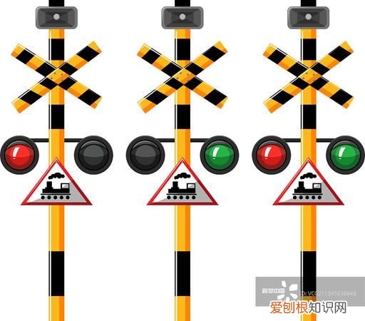 火车也有红绿灯吗，过火车时显示的红灯算是闯红灯