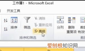 Excel表格应该咋的才可以做高级筛选