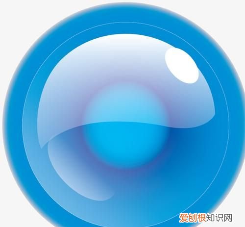 什么物品是蓝色的圆形的，有个鸡熊兔蓝色中间圆两头尖符号是什么