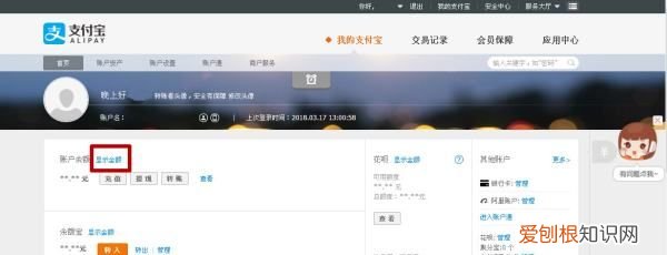 支付宝余额该怎么才可以查