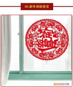春节窗花的寓意是什么，窗花的历史、寓意、剪法各20字以内