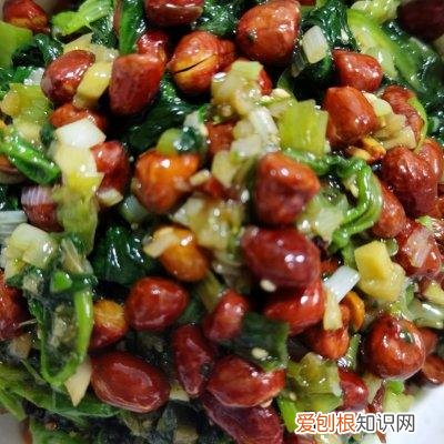果仁菠菜的家常做法
