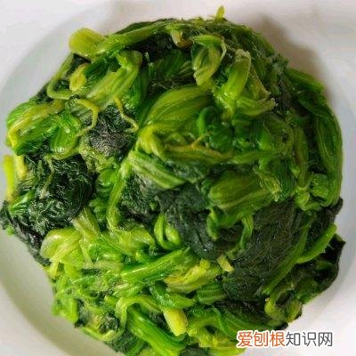 果仁菠菜的家常做法