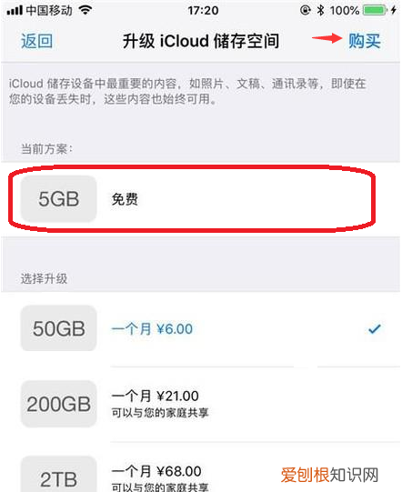 iCloud储存空间购买该怎么才可以取消