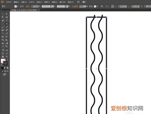 Ai要咋滴才可以画出波浪线，ai连接两个锚点怎么成直线
