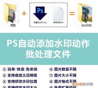 ps咋的才可以加水印，怎么用PS在空白的图片加水印