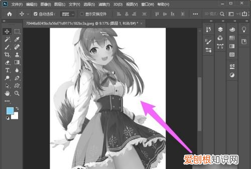 ps如何描线稿，ps中应该如何提取线稿