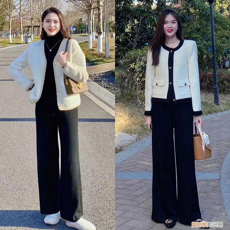 针织裤搭配什么上衣好看