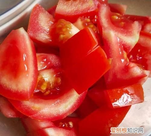 番茄怎么切,西红柿怎么切菱形