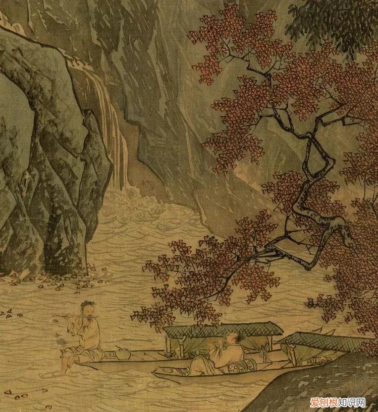 唐伯虎的《溪山渔隐图》