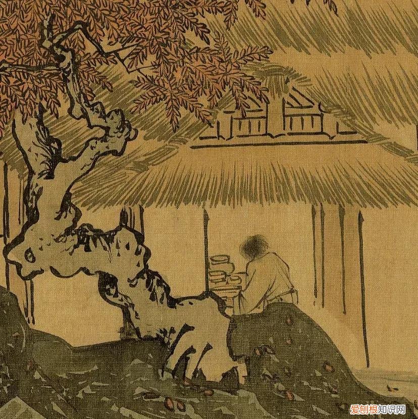 唐伯虎的《溪山渔隐图》