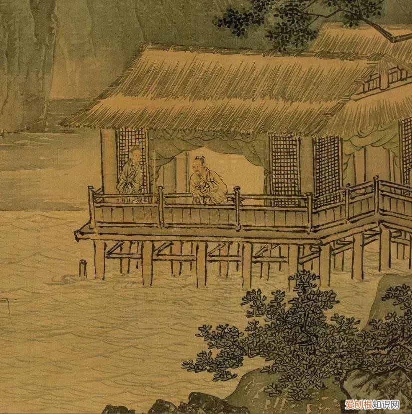 唐伯虎的《溪山渔隐图》