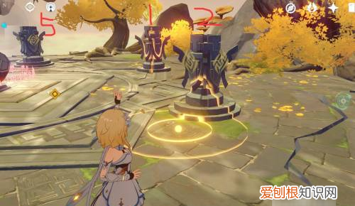 原神石柱怎么点亮，曲径通幽之处五个岩柱怎么点亮
