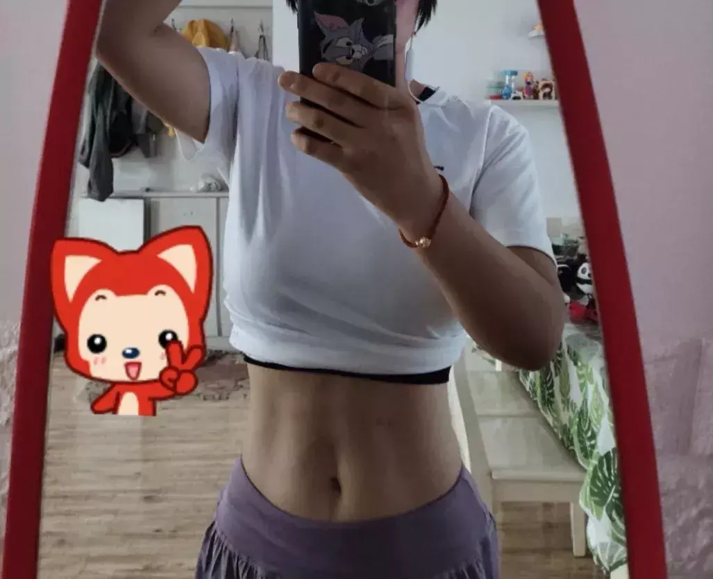 女生的腹肌有多好看马甲线