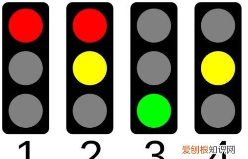 红黄绿灯是怎样安排顺序的,红绿灯的颜色顺序是怎样排的竖着看