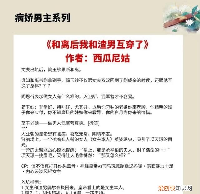 4本男主病娇的文