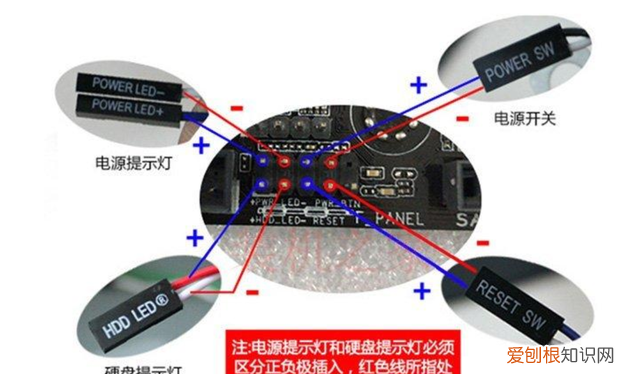 台式电脑机箱跳线安装