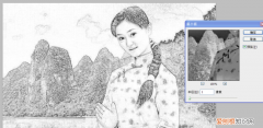 ps应该怎么样才可以把照片变成线稿