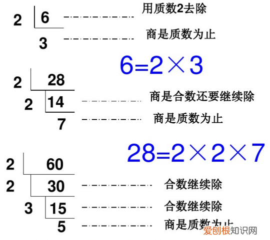 如何分解质因数，怎么分解质因数