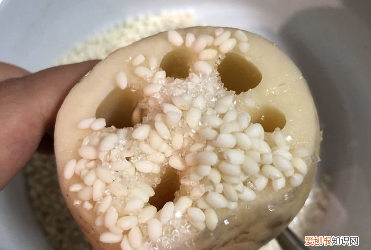 糯米莲藕的做法