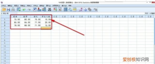 SPSS如何对变量加权