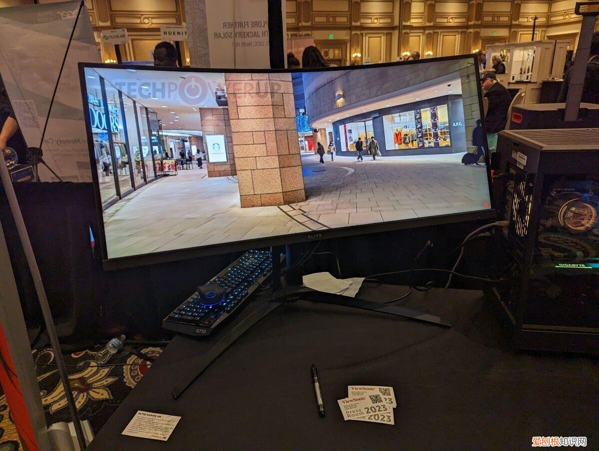 CES 2023：优派展示多款ELITE系列显示器，以及全新4K家用投影仪