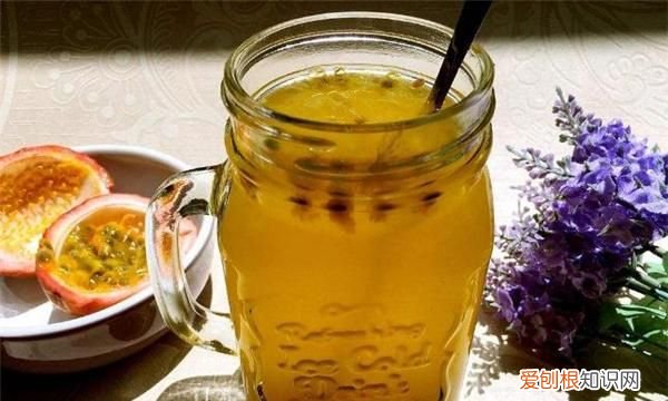 百香果泡水怎么泡,百香果饮料只有百香果和水该怎么做
