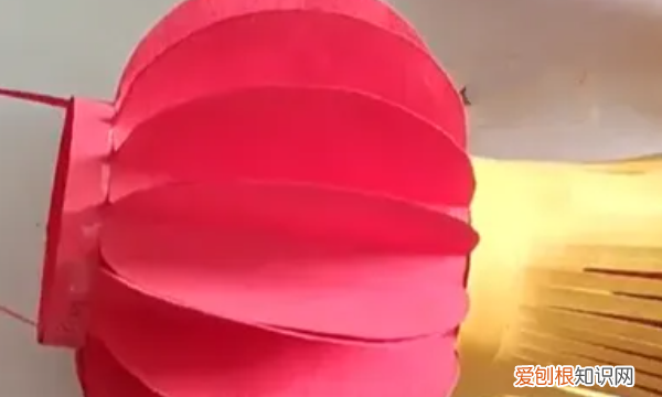 红灯笼的制作方法，红灯笼手工制作方法视频