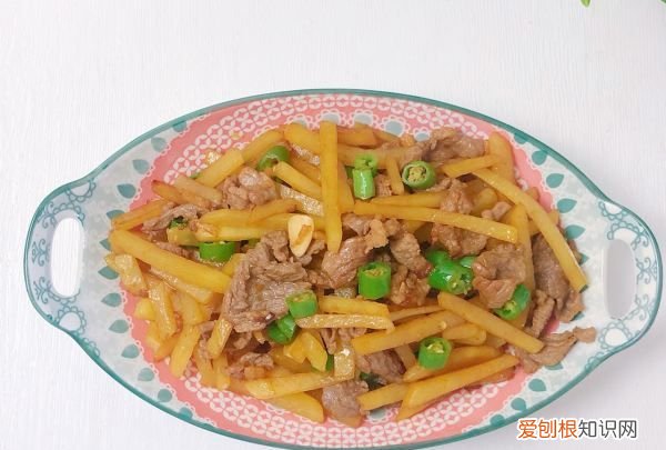 牛肉炒土豆的做法，土豆丝炒牛肉的做法