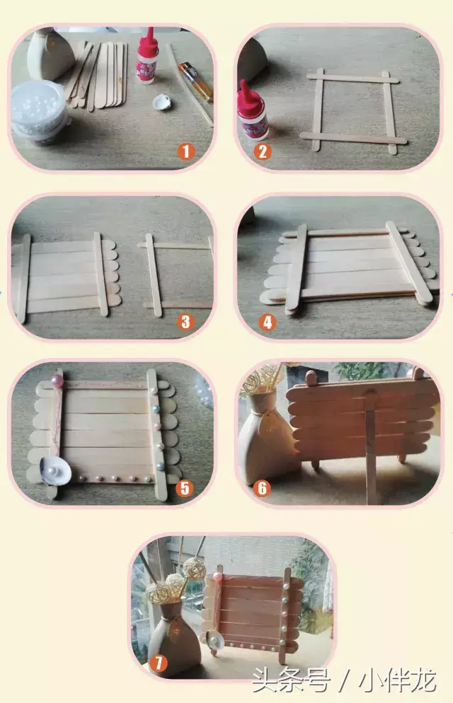 冰棒棍怎么做东西