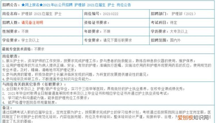 医院招聘护士一年几批，公立医院一年招聘几次