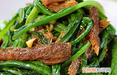 豆萁鱼油麦菜的做法，豆豉鲮鱼油麦菜的做法步骤视频