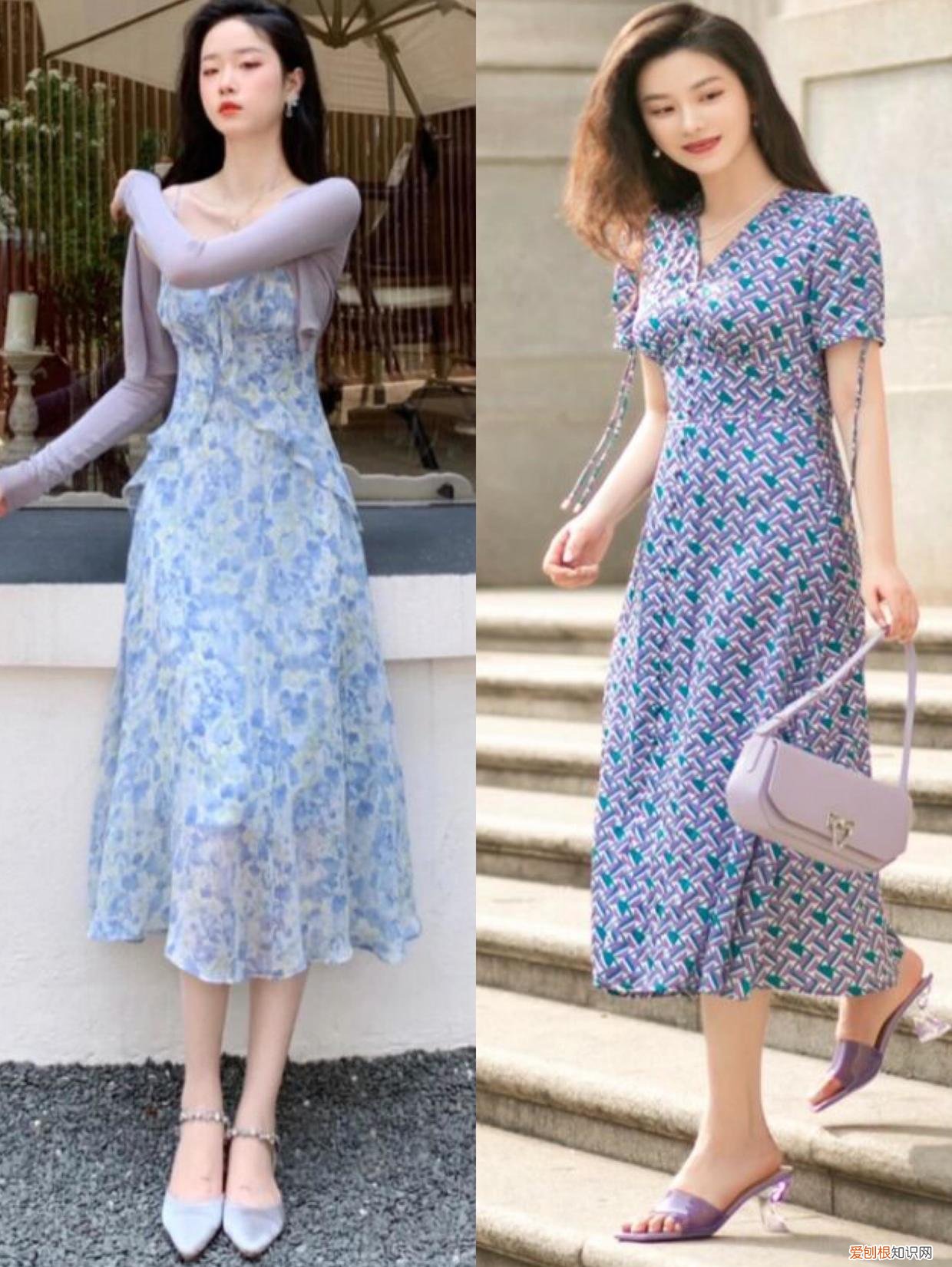 短袖连衣裙怎么搭配