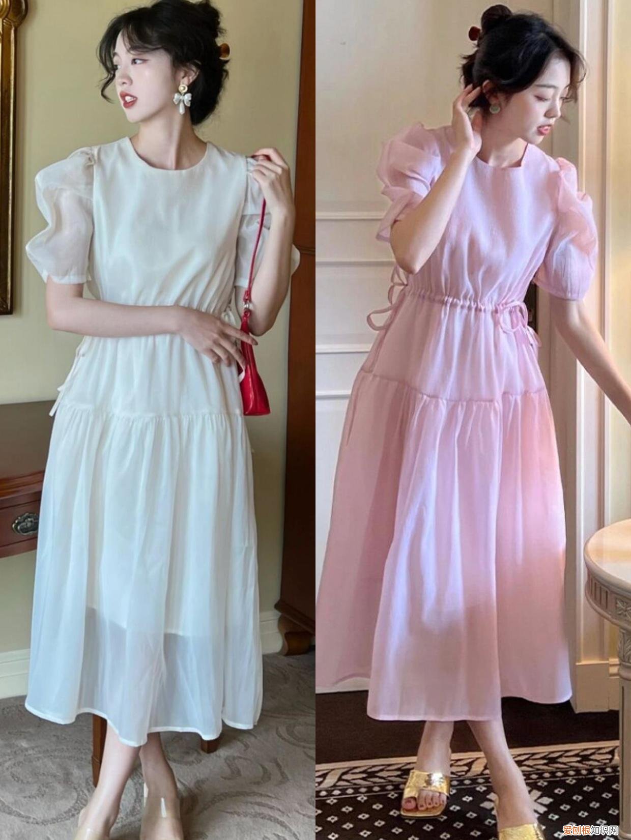 短袖连衣裙怎么搭配