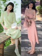 短袖连衣裙怎么搭配