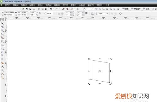 cdr怎么斜切字体,cdr怎么才可以斜切