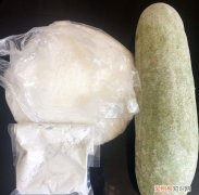 冬瓜糖水的制作方法