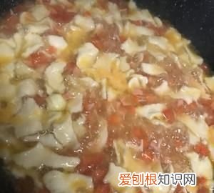 西红柿金针菇鸡蛋面的做法,蔬菜番茄鸡蛋面团怎么做好吃