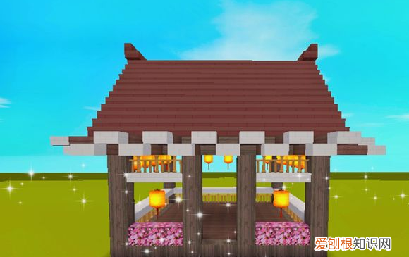 迷你世界怎么做古亭子，迷你世界古风凉亭教程图片