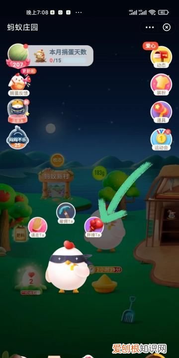 在蚂蚁庄园咋揍别人小鸡