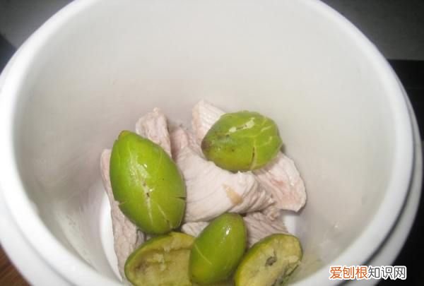 橄榄瘦肉汤怎么做,橄榄无花果瘦肉汤的功效和作用