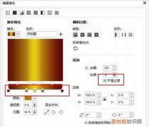 cdr要咋滴才可以制作出金属光泽
