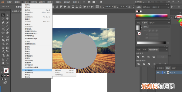 ai该咋裁剪，ai怎么把图像裁剪成圆形