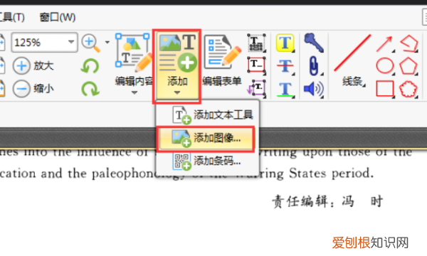 pdf咋插入，adobe acrobat在pdf中添加文字