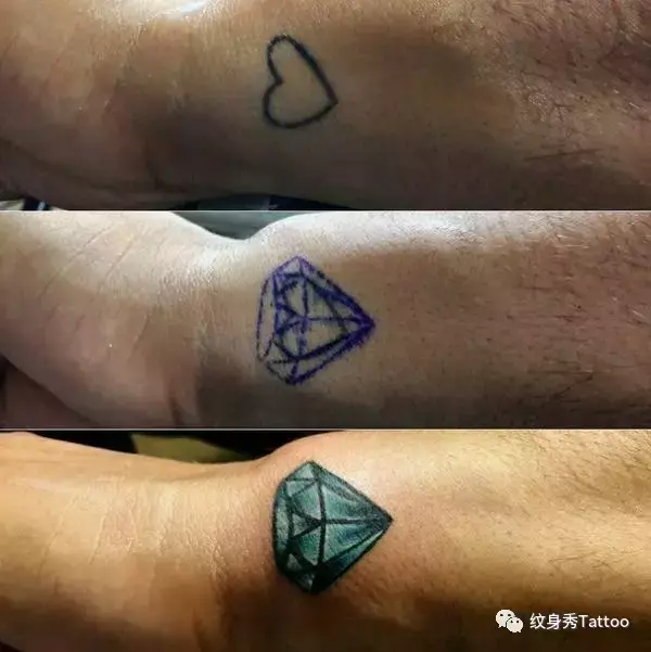 字母纹身图案设计！