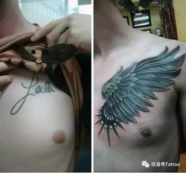 字母纹身图案设计！