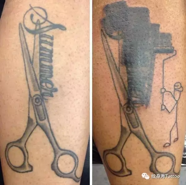 字母纹身图案设计！