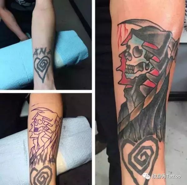 字母纹身图案设计！