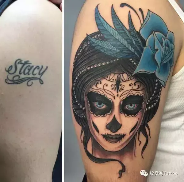 字母纹身图案设计！